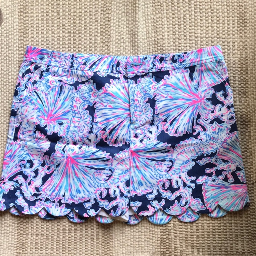 Lilly Pulitzer “Sea Bells” Collette skort.